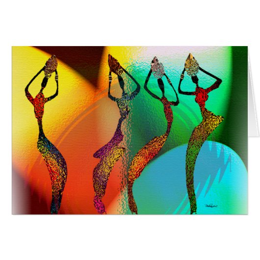 Célébration du Vase Confetti en Afrique (Devant horizontal)