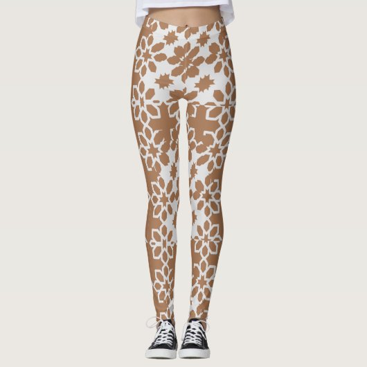 Célébration en style : Leggings géométriques islam (Devant)