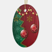 Célébration factice Ornement de Noël (Gauche)