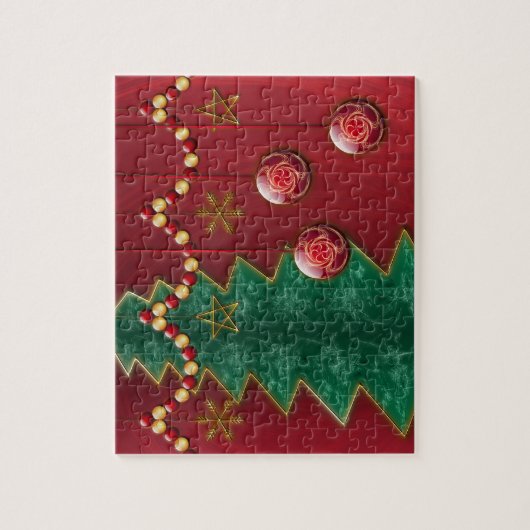 Célébration factice Puzzle de Noël (Vertical)