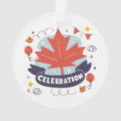 Célébration festive de la feuille d'érable (devant)