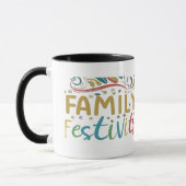 Célébration - "Fête de la famille" Mug multicolore (Gauche)