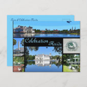 Celebration Florida Post Card # 2 Briefkaart (Voorkant / Achterkant)