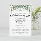 Célébration funéraire de la Faire-part de vie (Debout devant)