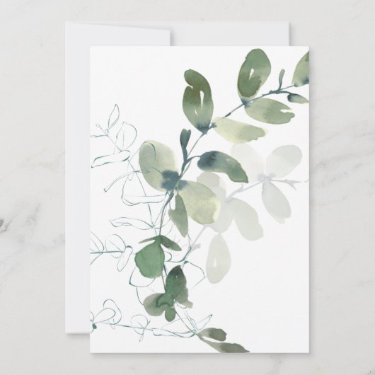 Célébration funéraire de la Faire-part de vie (Dos)