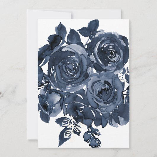 Célébration funéraire rose de la Faire-part de vie (Dos)