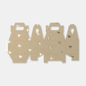 Celebration Gold Hearts Favor Gift Box Bedankdoosjes (Uitgevouwen)