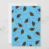 Celebration Graduation Party Colorful Kaart (Achterkant)