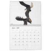 Célébration Gratuite 2025 Bald Eagle Calendrier (Mar 2027)