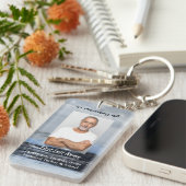 Celebration Life Keepsake Storm Ocean Sleutelhanger (Voorkant Rechts)