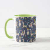 Celebration Llama Pattern Mok (Links)