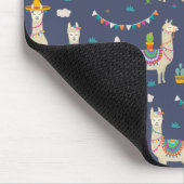Celebration Llama Pattern Muismat (Hoek)