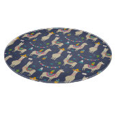 Celebration Llama Pattern Snijplank (Hoek)