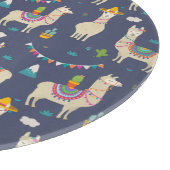 Celebration Llama Pattern Snijplank (Hoek)