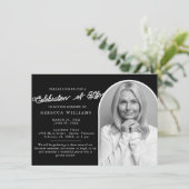 Célébration minimale classique des invitations à l (Debout devant)