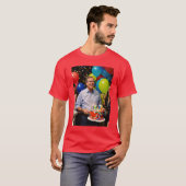 Celebration Mode: T-shirt voor de verjaardag van v (Voorkant volledig)