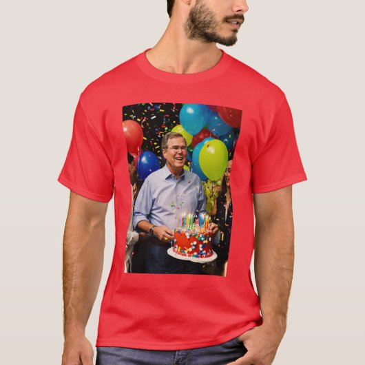 Celebration Mode: T-shirt voor de verjaardag van v (Voorkant)