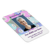 Celebration of Life Keepsake invite Bingo Game  Magneet (Rechterzijde)