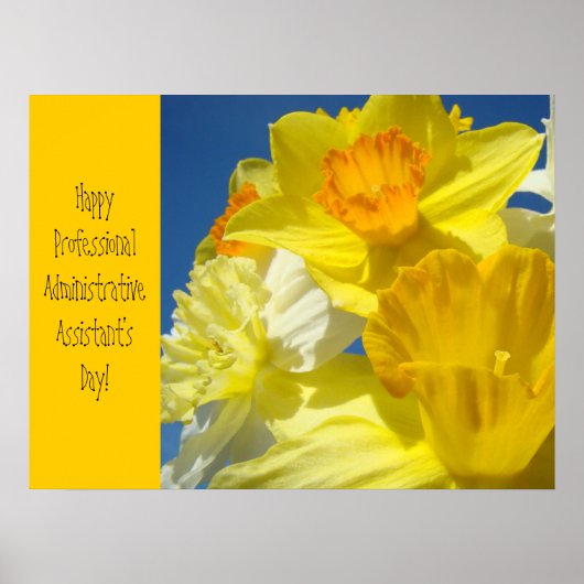 Celebration Posters Happy Professional Assistants (Devant)