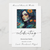 Celebration Program Kaart (Voorkant / Achterkant)