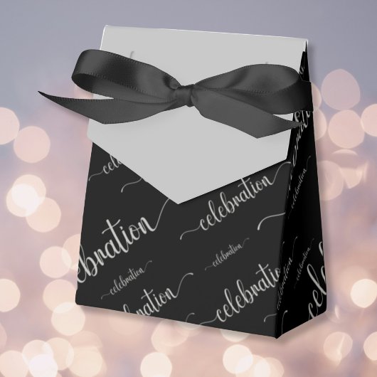 Celebration Script-patroon Bedankdoosjes