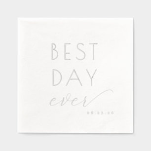 Célébration Typographique Grise Joyeuse