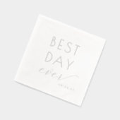 Célébration Typographique Grise Joyeuse (Gauche)