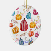 Célébrations d'automne Ornement Citrouille rustiqu (Droite)