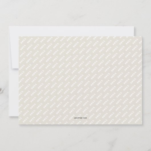 Célébrations Faire-part de diplôme (Dos)