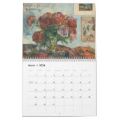 Célèbre Ancienne Peintures Calendrier Art 2024 (Mar 2026)