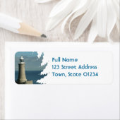 Célèbre Étiquette de messagerie phare (En situation)