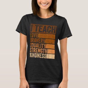 Celebreer de Geschiedenis van Zwarte Mensen Maand T-shirt