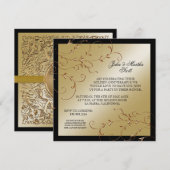 Célébrer 50 ans, Invitation pour le 50e Anniversai (Devant / Derrière)