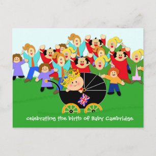 Célébrer Baby Cambridge Carte postale