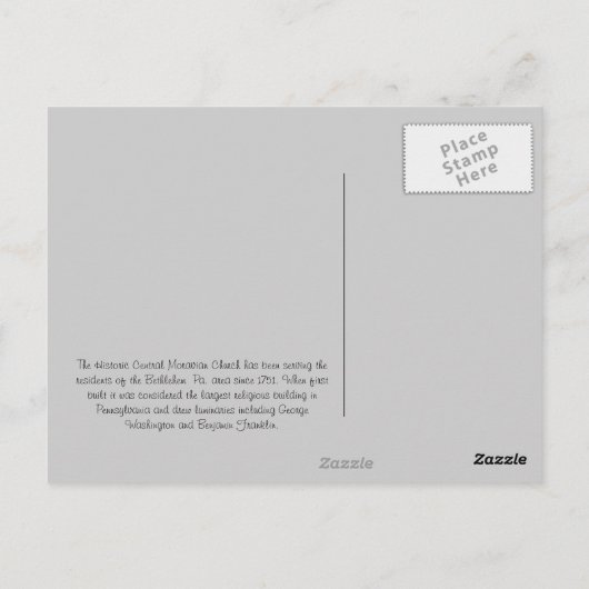 Célébrer Bethléem 21 Carte postale (Dos)