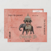 Célébrer la carte postale vie (Devant / Derrière)