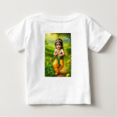 Célébrer la Divinité : Krishna Ji T-Shirts pour l' (Dos)