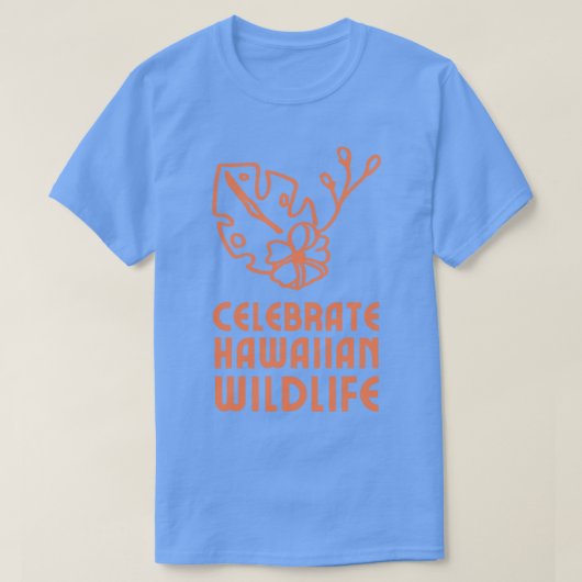 Célébrer la faune hawaïenne TShirt (Design devant)