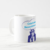 CÉLÉBRER LA NEURODIVERSITÉ UNCLE SAM COFFEE MUG (Devant gauche)