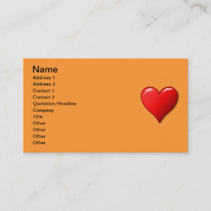 Célébrer le Carte de visite de vie