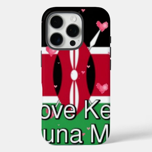 🇰 🇪 célébrer le Kenya avec nos coques iphone et  (Verso)