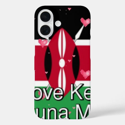 🇰 🇪 célébrer le Kenya avec nos coques iphone et  (Verso)