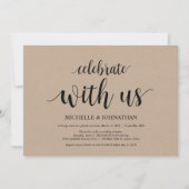 Célébrez avec nous, Cartes d'invitation pour maria (Devant)