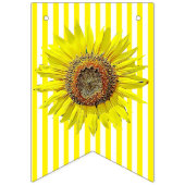 Célébrez la bannière brune et jaune de tournesol (Deuxième drapeau)