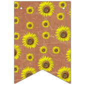 Célébrez la bannière brune et jaune de tournesol (Troisième drapeau)