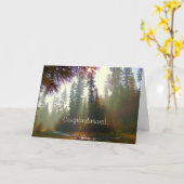 Célébrez - la carte de voeux de photo (Fleur jaune)