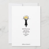 Célébrez la carte Life_C_Flat 5"x7" (Dos)