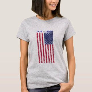 Célébrez l'Amérique T-shirt femme 250 ans avec dra