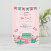 Célébrez l'amour nuptiale de la douche Invitation (Debout devant)