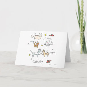 Célébrez les Cartes de Chats